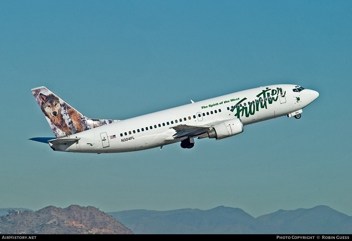 Aircraft Photo of N304FL | Boeing 737-3Q8 | Frontier Airlines | AirHistory.net #326764
