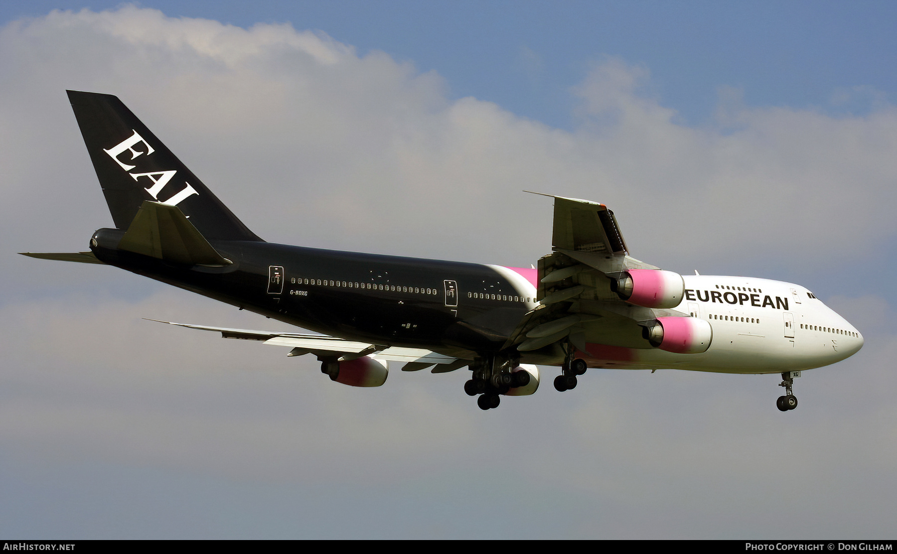 Aircraft Photo of G-BDXG | Boeing 747-236B | European Aircharter - EAL/EAC | AirHistory.net #326766