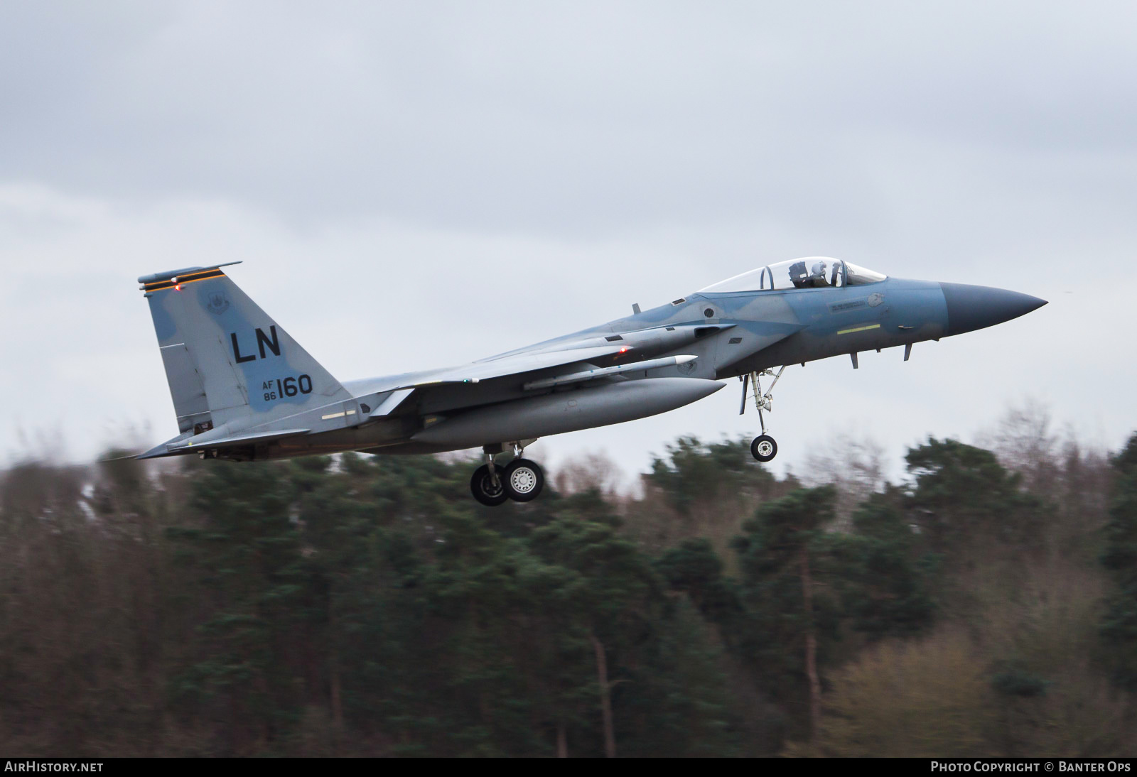 Aircraft Photo of 86-0160 / AF86-160 | McDonnell Douglas F-15C Eagle | USA - Air Force | AirHistory.net #326769