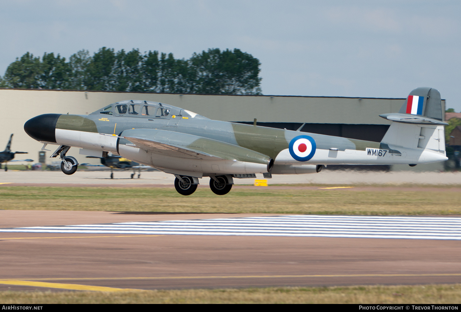 Aircraft Photo of G-LOSM / WM167 | Gloster Meteor NF11 | UK - Air Force | AirHistory.net #326777