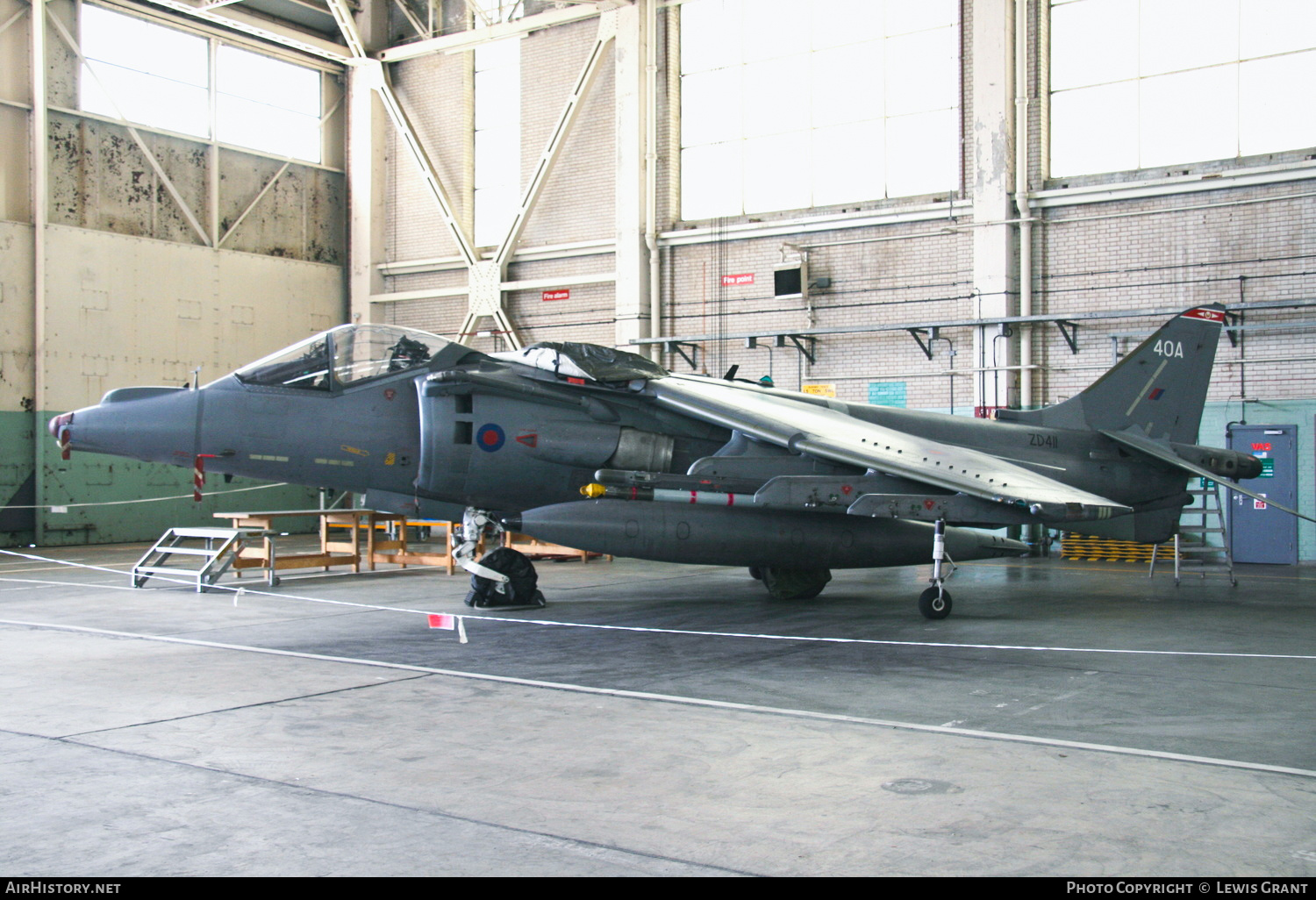 Aircraft Photo of ZD411 | British Aerospace Harrier GR7A | UK - Air Force | AirHistory.net #326779