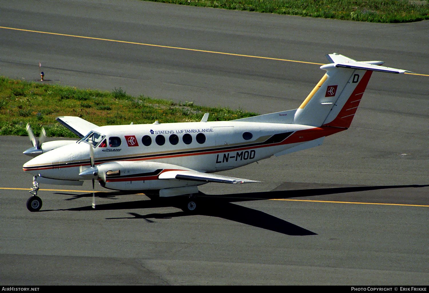 Aircraft Photo of LN-MOD | Beech B200 Super King Air | Statens Luftambulanse | AirHistory.net #326784