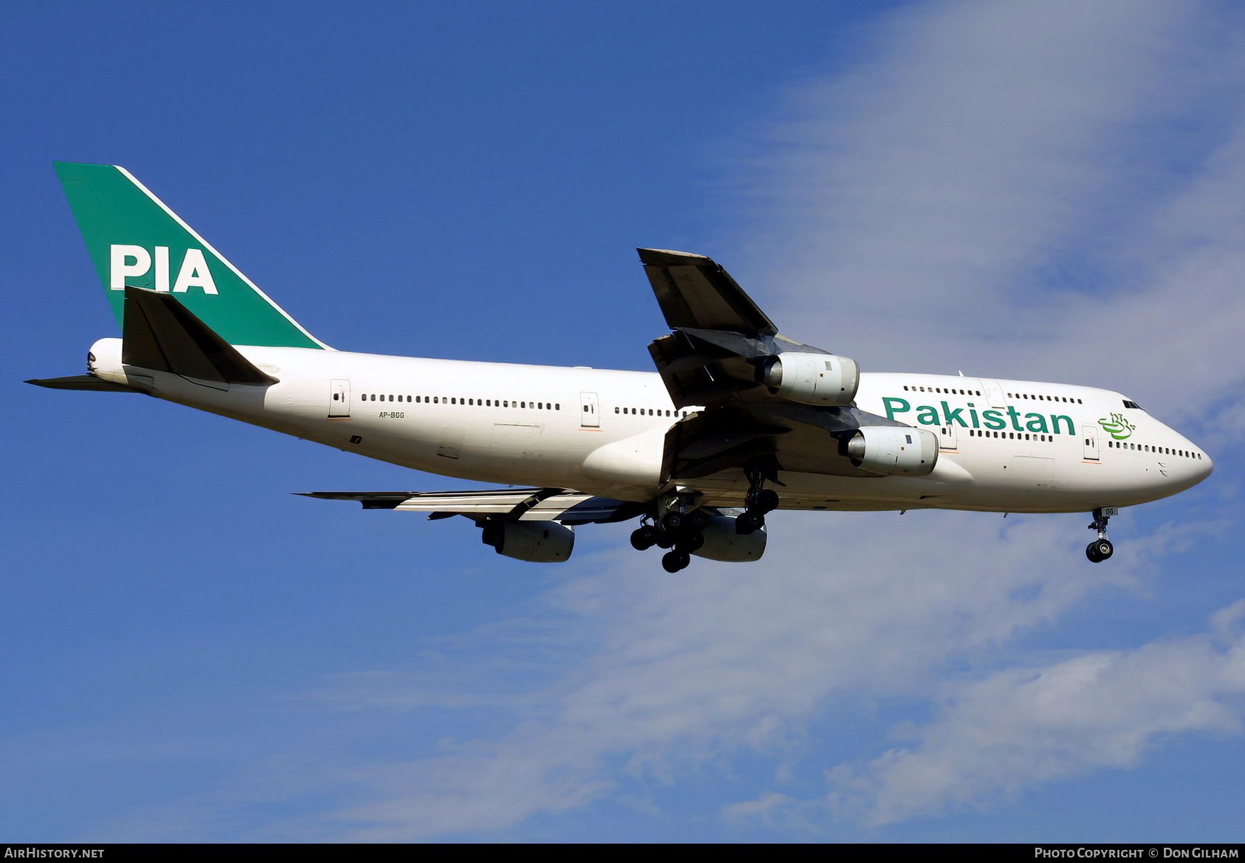 Aircraft Photo of AP-BGG | Boeing 747-367 | Pakistan International Airlines - PIA | AirHistory.net #326787