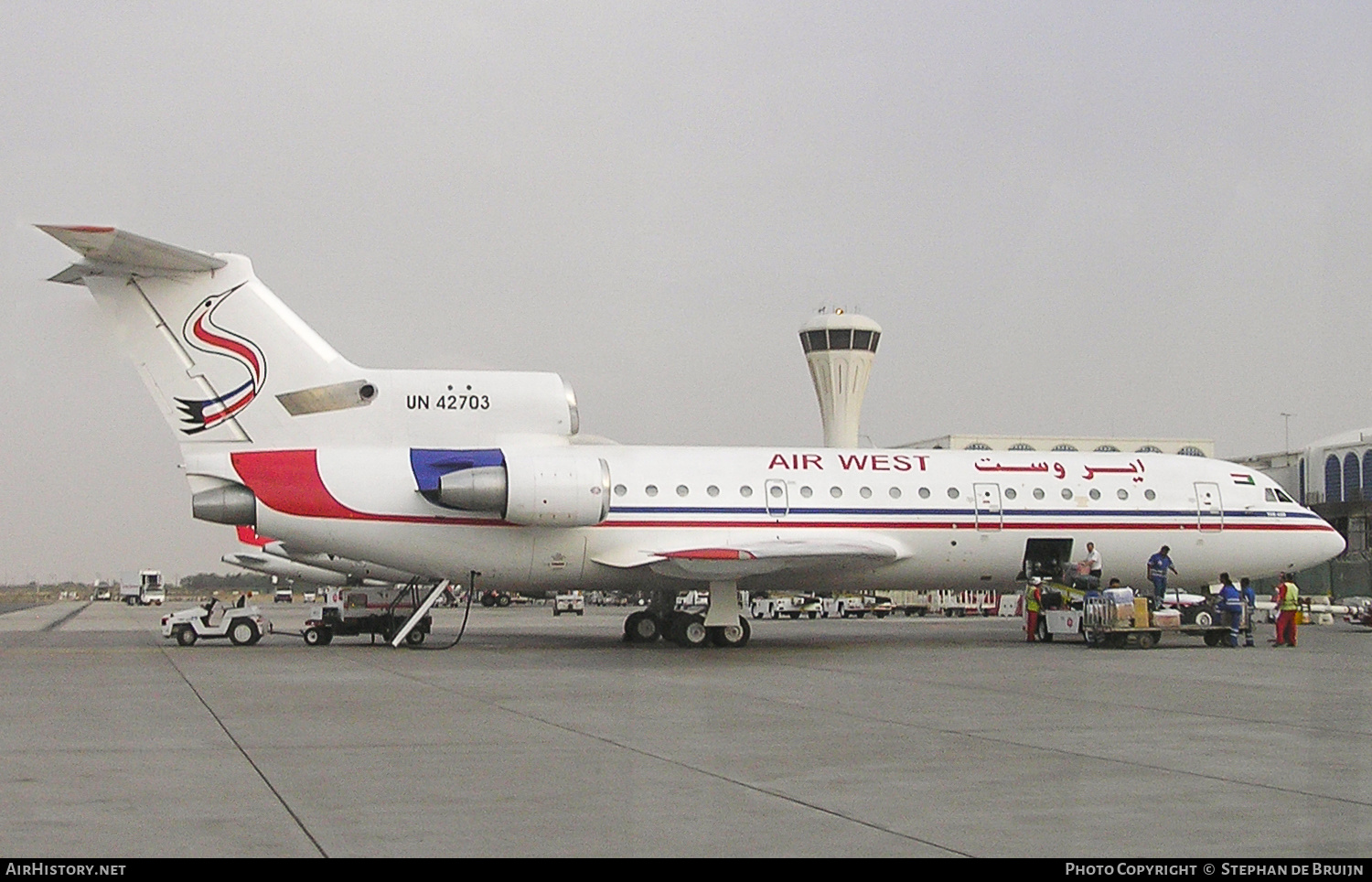 Aircraft Photo of UN-42703 | Yakovlev Yak-42 | Air West | AirHistory.net #326790