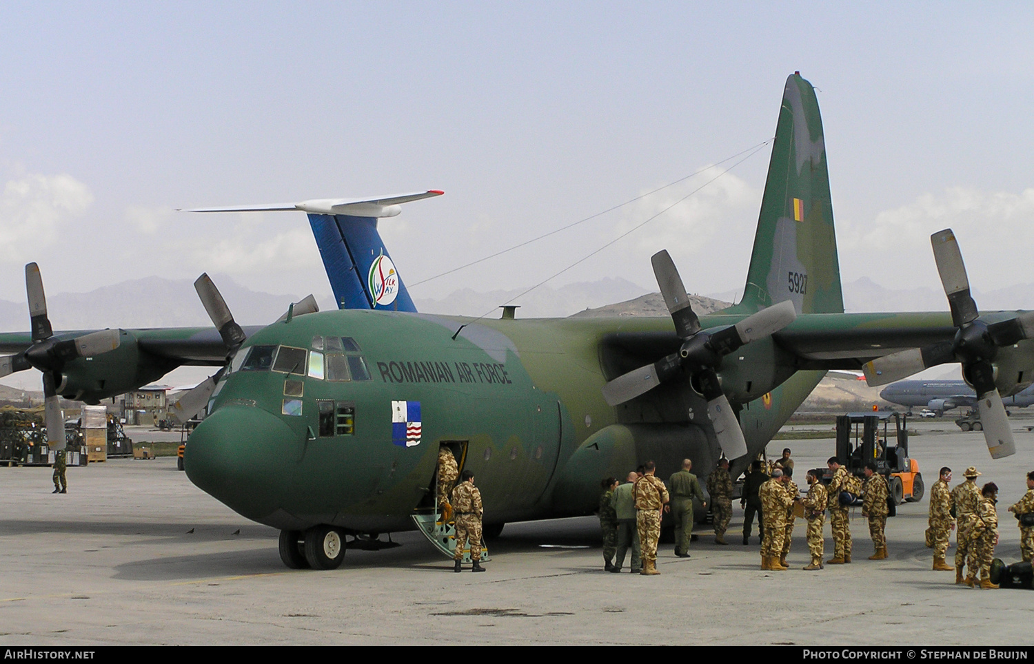 Aircraft Photo of 5927 | Lockheed C-130B Hercules (L-282) | Romania - Air Force | AirHistory.net #326794