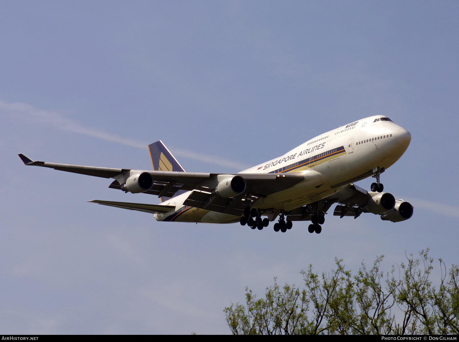 Aircraft Photo of 9V-SMT | Boeing 747-412 | Singapore Airlines | AirHistory.net #326805