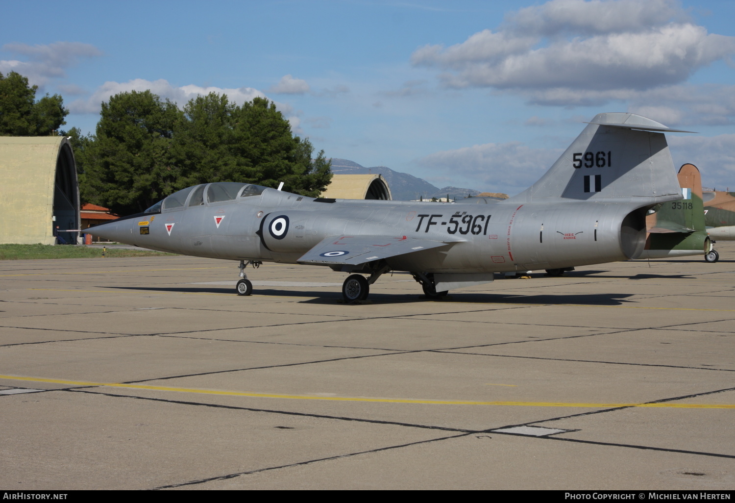 Aircraft Photo of 5961 | Lockheed TF-104G Starfighter | Greece - Air Force | AirHistory.net #326820