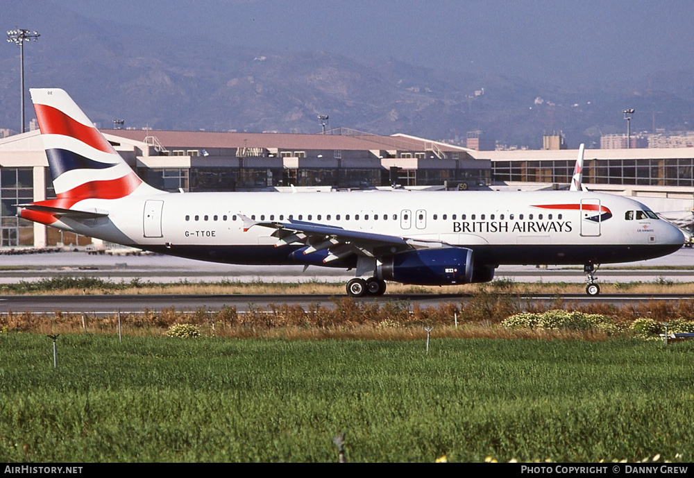 Aircraft Photo of G-TTOE | Airbus A320-232 | British Airways | AirHistory.net #326842