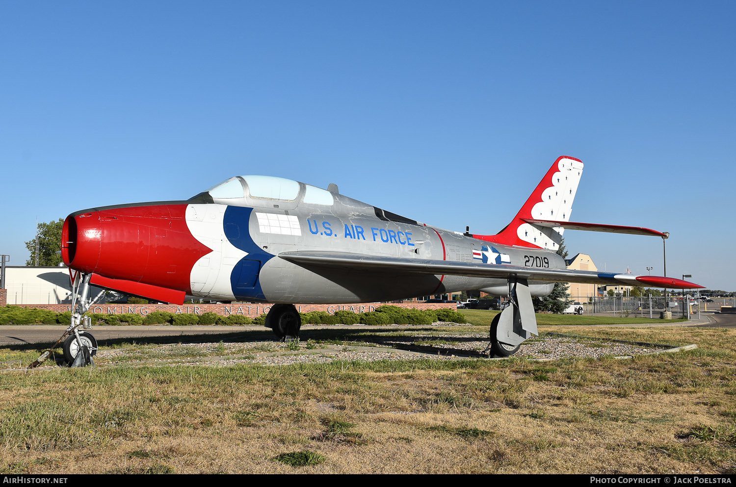 Aircraft Photo of 52-7019 / 27019 | Republic F-84F Thunderstreak | USA - Air Force | AirHistory.net #326847