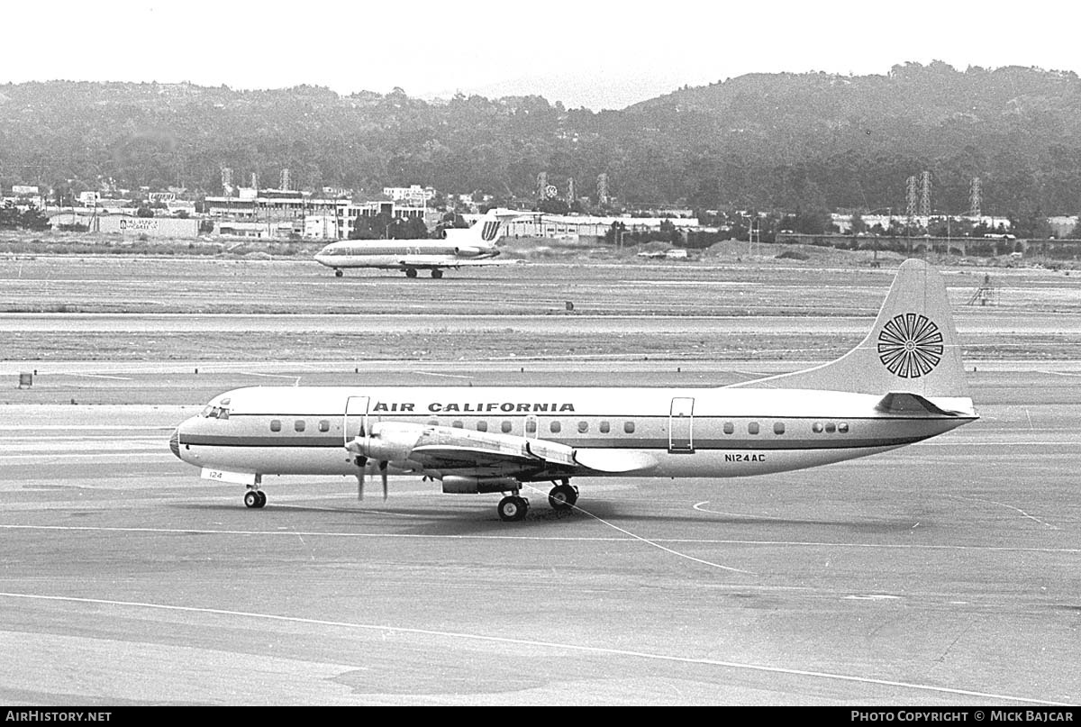 Aircraft Photo of N124AC | Lockheed L-188A Electra | Air California | AirHistory.net #326851