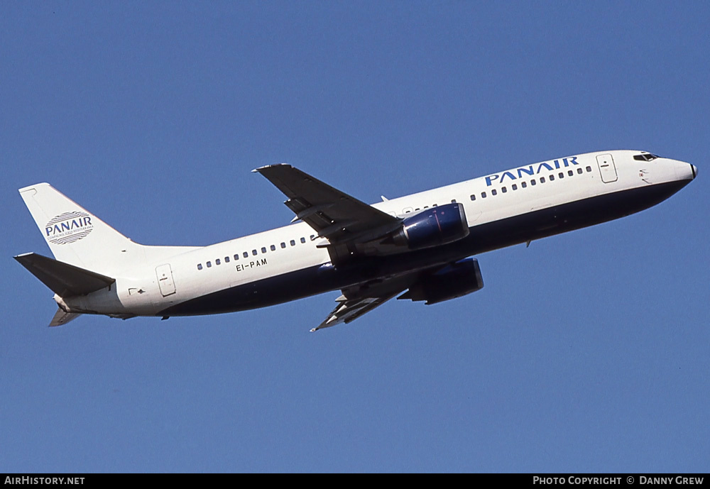 Aircraft Photo of EI-PAM | Boeing 737-4Q8 | Panair - Compagnia Aerea Mediterranea | AirHistory.net #326855