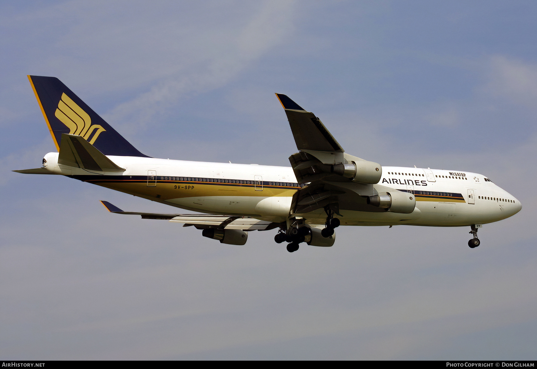 Aircraft Photo of 9V-SPP | Boeing 747-412 | Singapore Airlines | AirHistory.net #326862