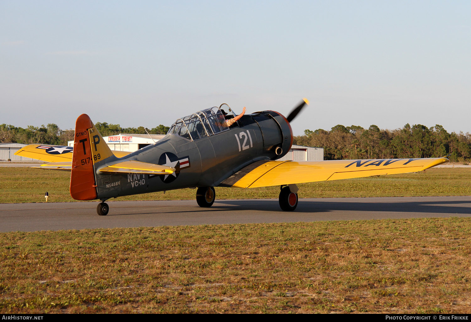 Aircraft Photo of N5488V / 51789 | North American SNJ-5 Texan | USA - Navy | AirHistory.net #326864