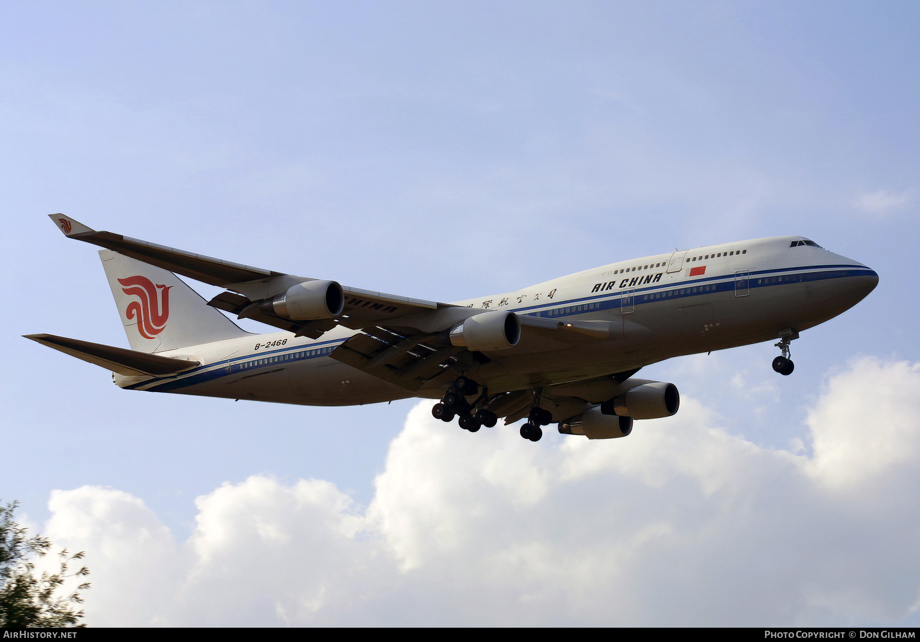 Aircraft Photo of B-2468 | Boeing 747-4J6M | Air China | AirHistory.net #326868