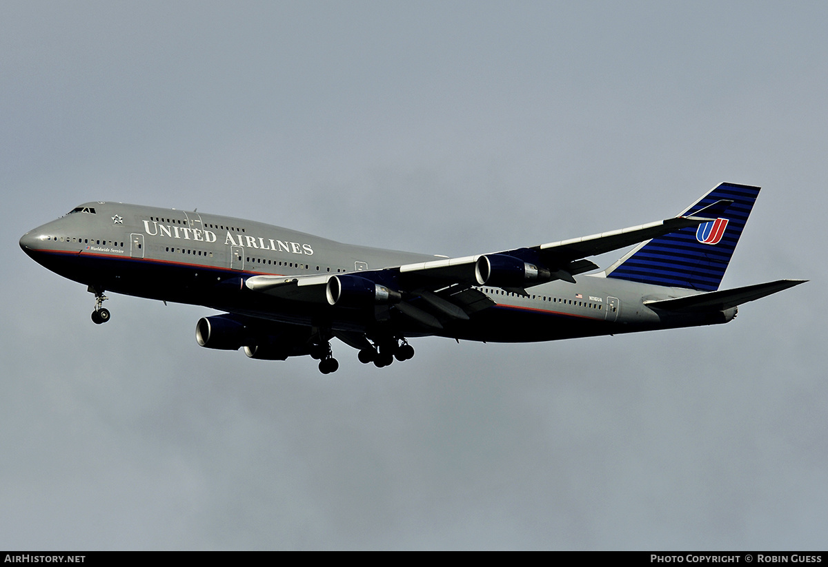 Aircraft Photo of N116UA | Boeing 747-422 | United Airlines | AirHistory.net #326882