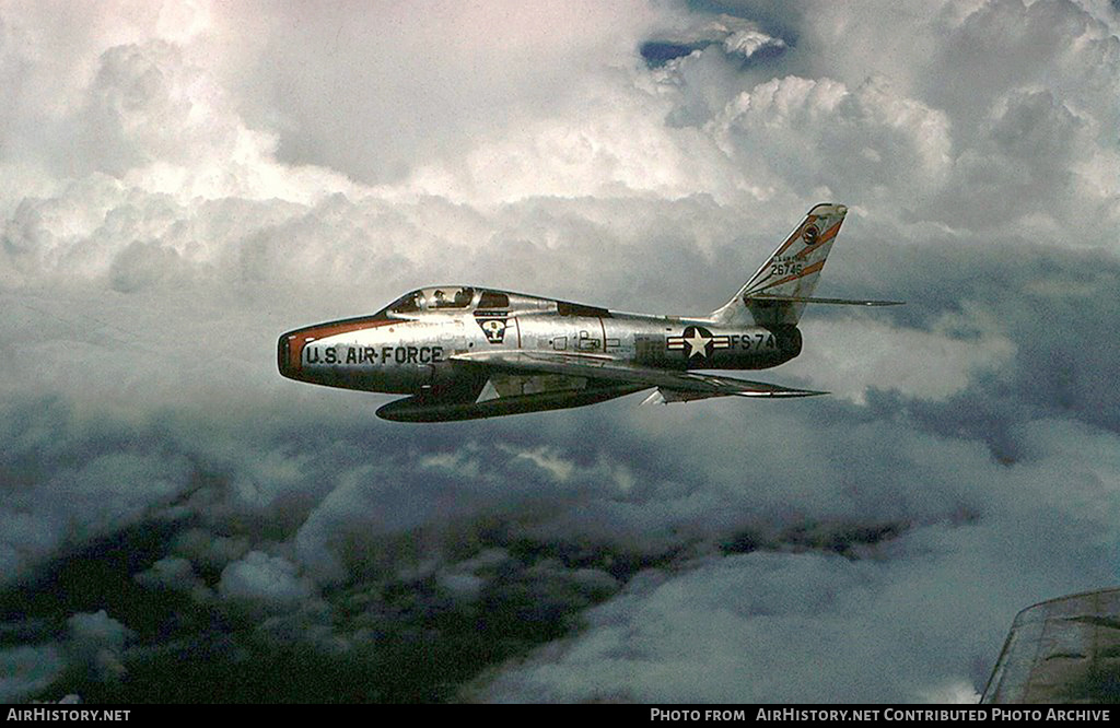 Aircraft Photo of 52-6746 / 26746 | Republic F-84F Thunderstreak | USA - Air Force | AirHistory.net #326885