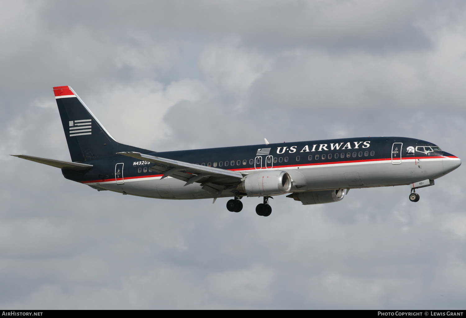 Aircraft Photo of N432US | Boeing 737-4B7 | US Airways | AirHistory.net #326914