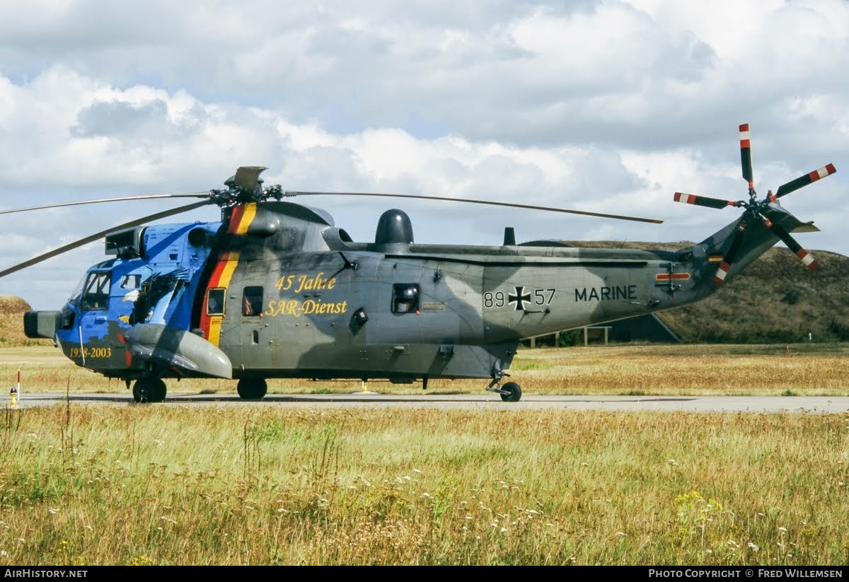 Aircraft Photo of 8957 | Westland WS-61 Sea King Mk41 | Germany - Navy | AirHistory.net #326928