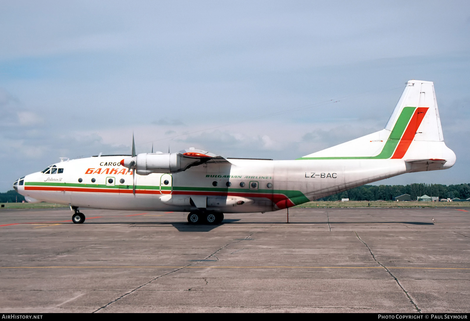 Aircraft Photo of LZ-BAC | Antonov An-12B | Balkan - Bulgarian Airlines Cargo | AirHistory.net #326934