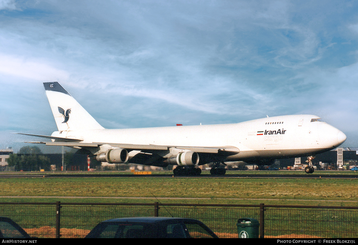 Aircraft Photo of EP-ICC | Boeing 747-2J9F/SCD | Iran Air Cargo | AirHistory.net #326935