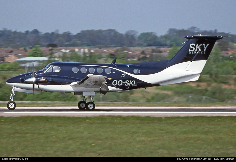 Aircraft Photo of OO-SKL | Beech B200 Super King Air | Sky Service | AirHistory.net #326953