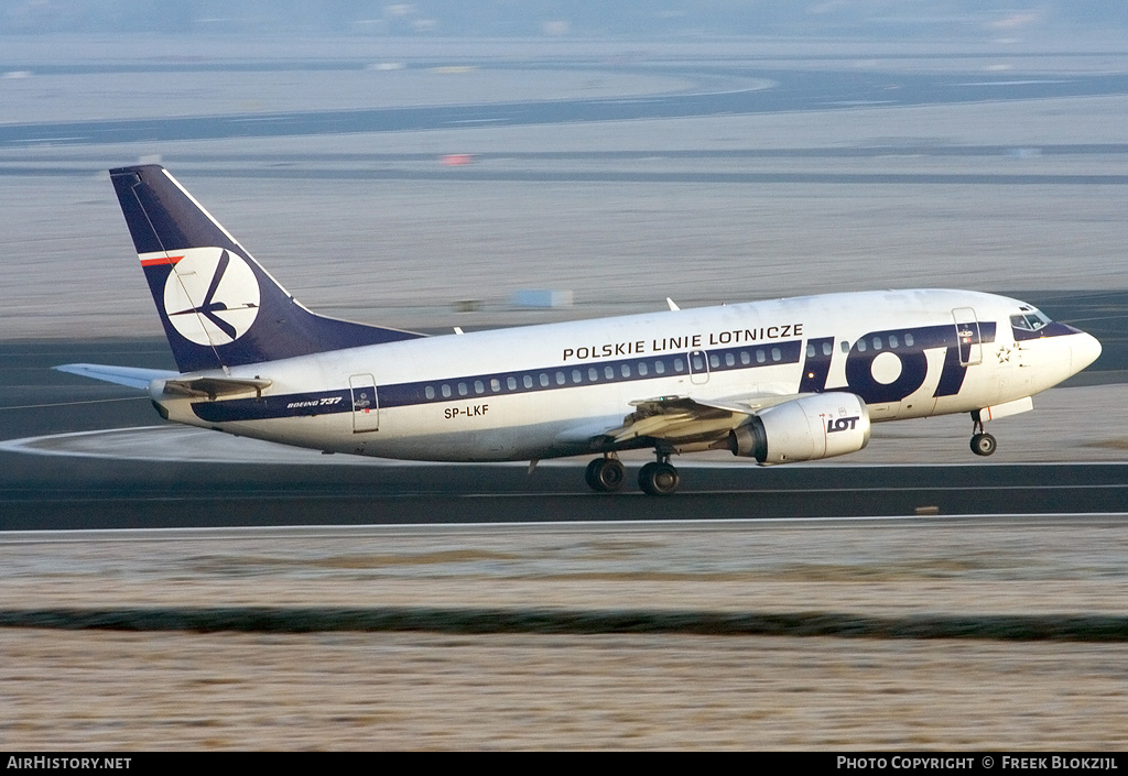 Aircraft Photo of SP-LKF | Boeing 737-55D | LOT Polish Airlines - Polskie Linie Lotnicze | AirHistory.net #326974