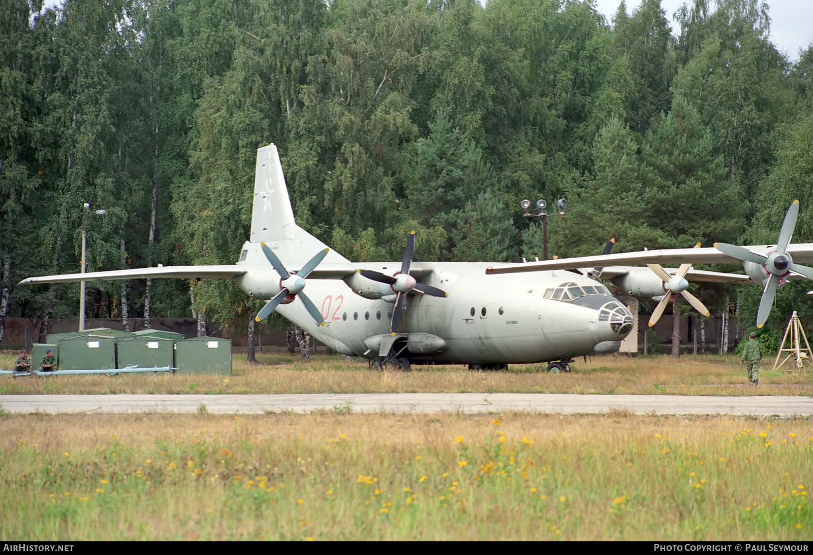 Aircraft Photo of 02 red | Antonov An-12BP | Russia - Air Force | AirHistory.net #326980