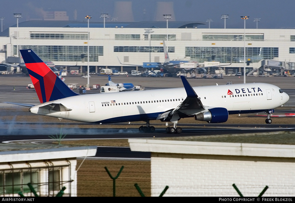 Aircraft Photo of N185DN | Boeing 767-332/ER | Delta Air Lines | AirHistory.net #326984