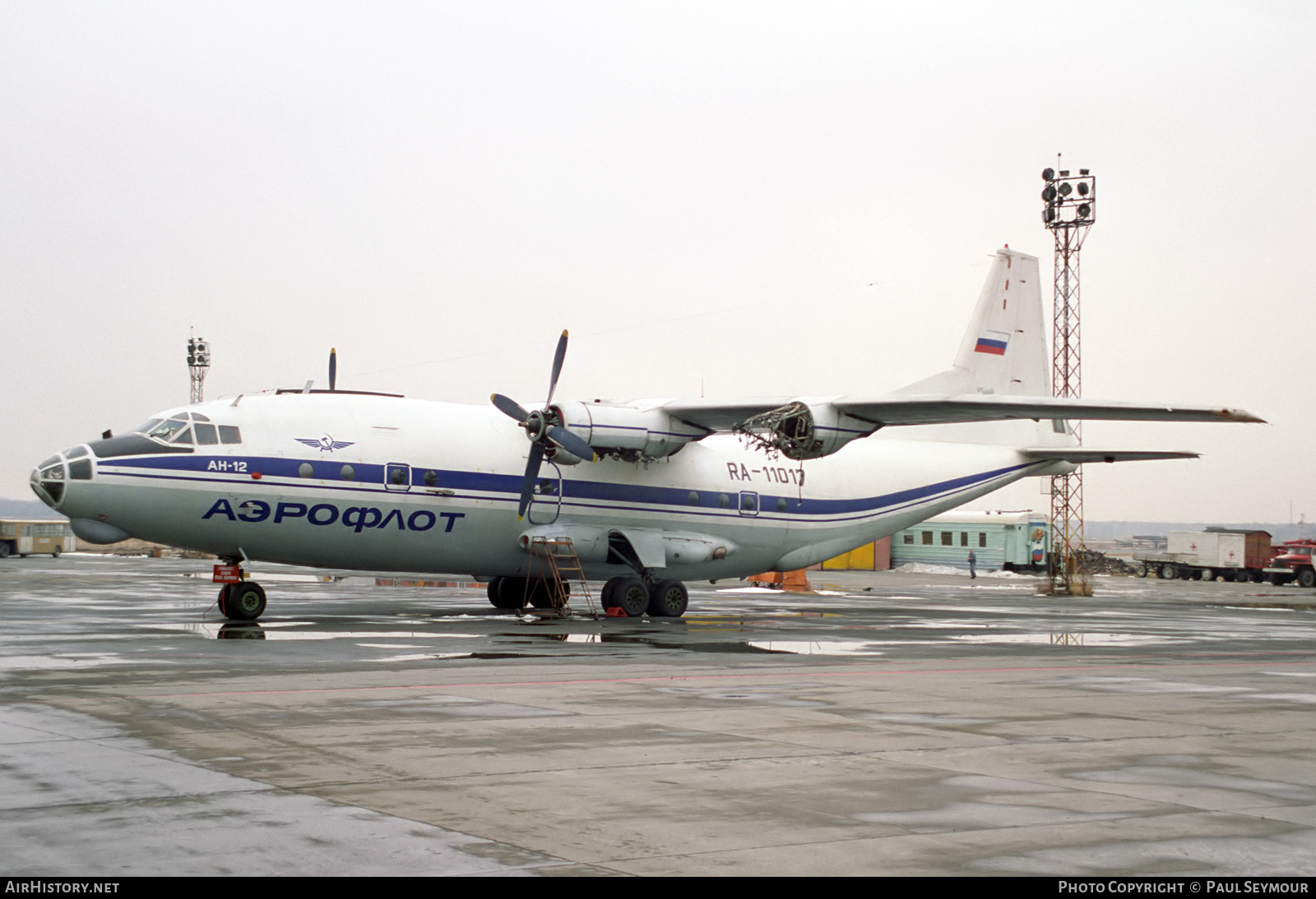 Aircraft Photo of RA-11017 | Antonov An-12B | Aeroflot | AirHistory.net #326993