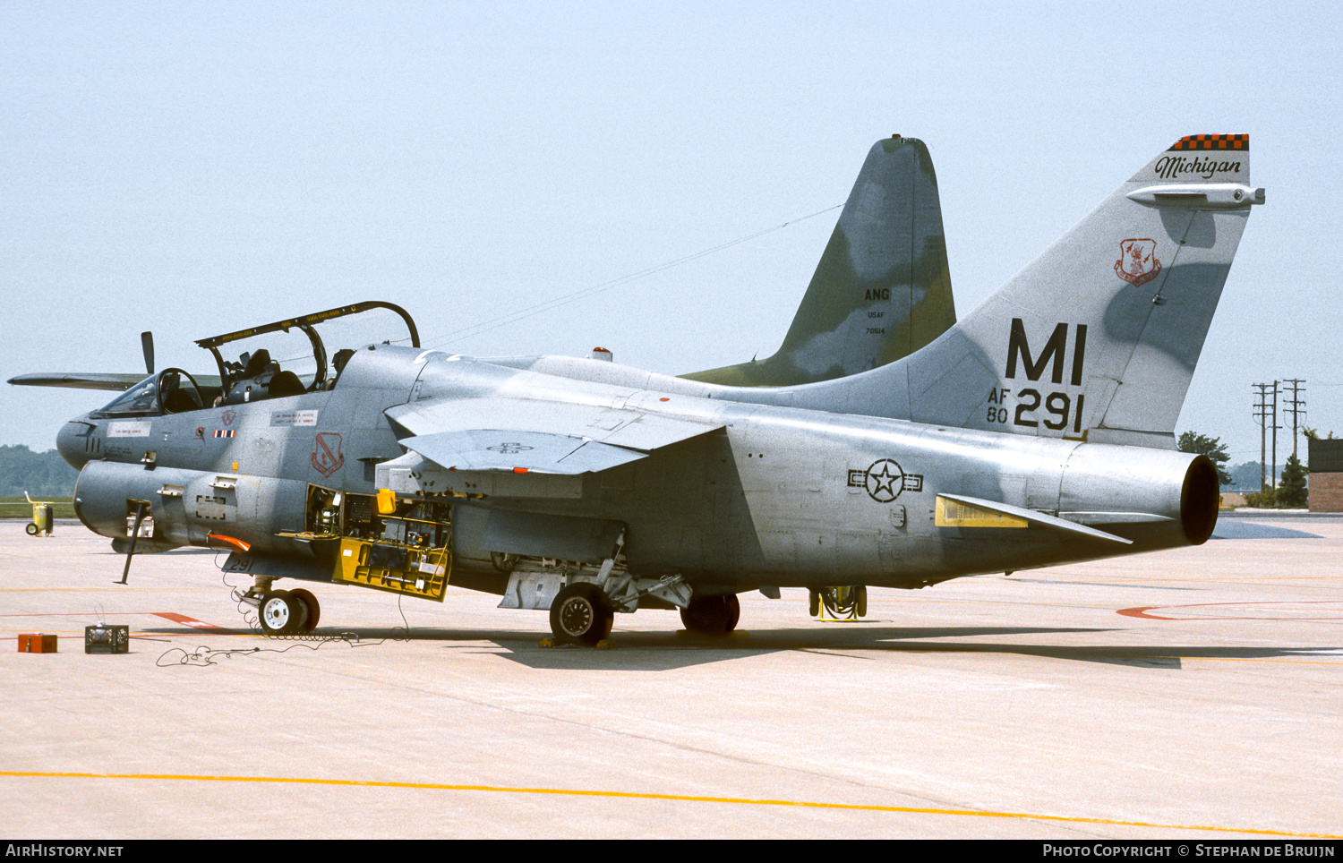 Aircraft Photo of 80-0291 / AF80-291 | Vought A-7K Corsair II | USA - Air Force | AirHistory.net #327027