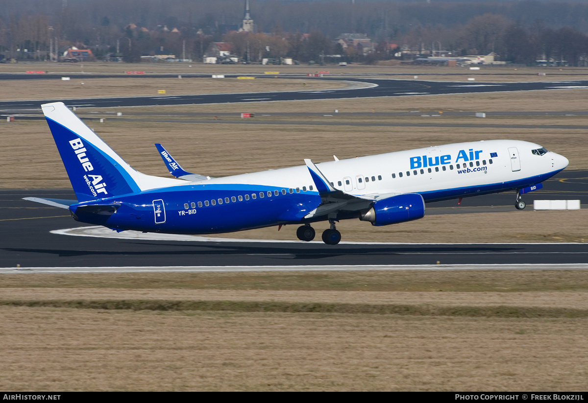 Aircraft Photo of YR-BID | Boeing 737-86J | Blue Air | AirHistory.net #327037