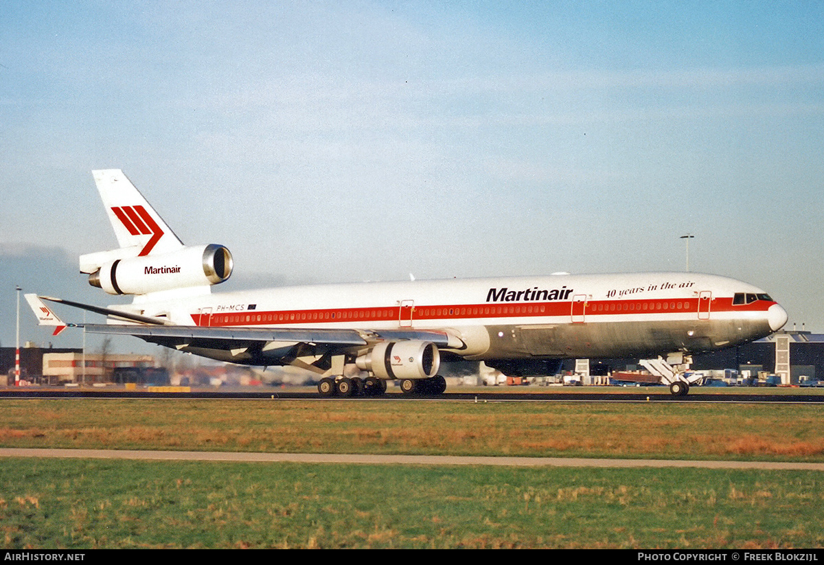 Aircraft Photo of PH-MCS | McDonnell Douglas MD-11CF | Martinair | AirHistory.net #327040