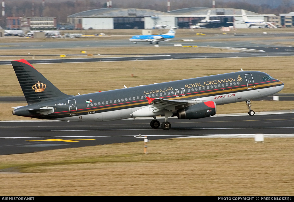 Aircraft Photo of F-OHGV | Airbus A320-232 | Royal Jordanian Airlines | AirHistory.net #327045