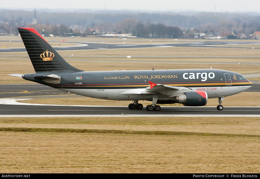 Aircraft Photo of JY-AGR | Airbus A310-304/F | Royal Jordanian Airlines Cargo | AirHistory.net #327047