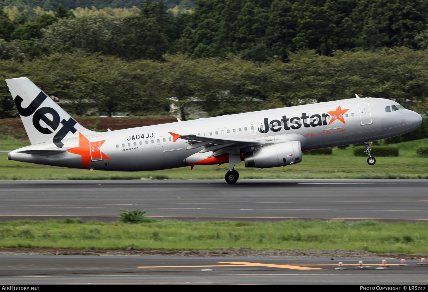 Aircraft Photo of JA04JJ | Airbus A320-232 | Jetstar Airways | AirHistory.net #327049