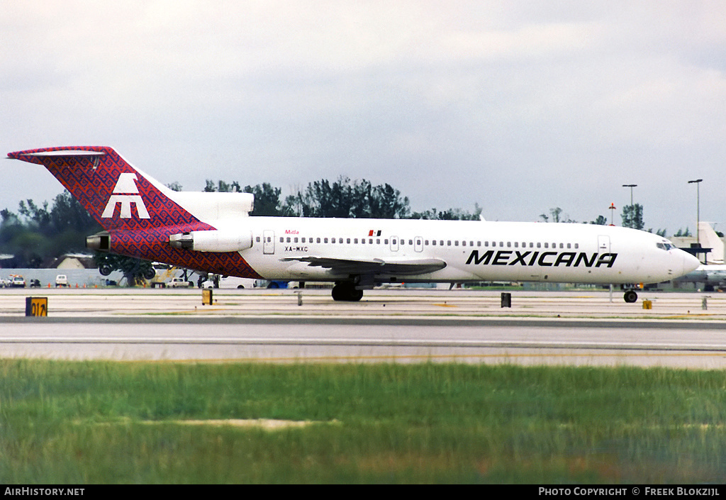 Aircraft Photo of XA-MXC | Boeing 727-264/Adv | Mexicana | AirHistory.net #327054