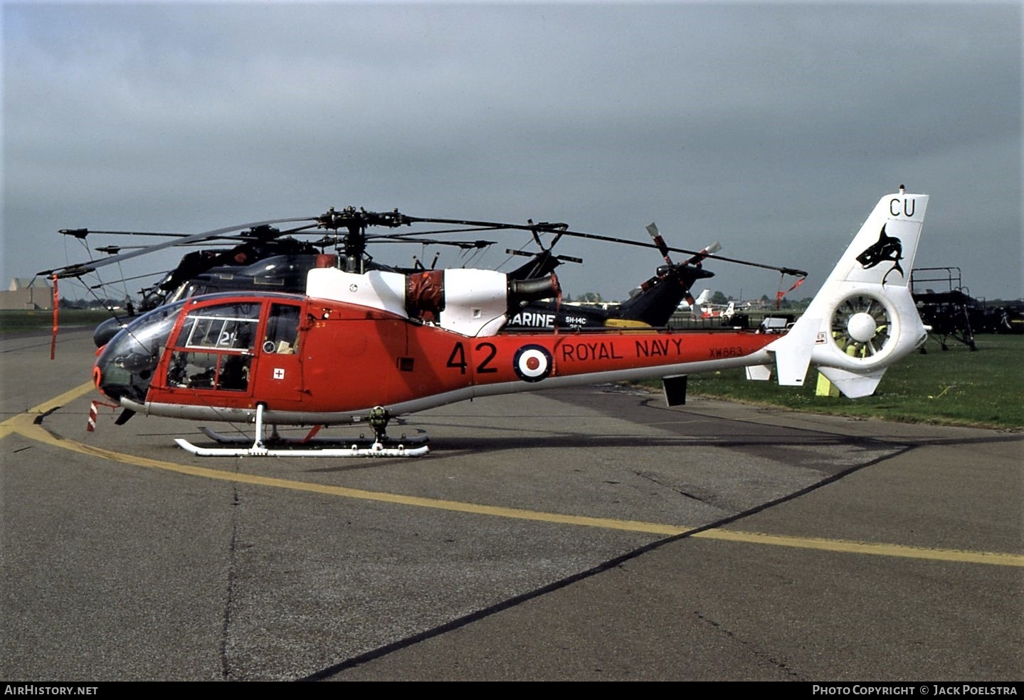Aircraft Photo of XW863 | Aerospatiale SA-341C Gazelle HT2 | UK - Navy | AirHistory.net #327066