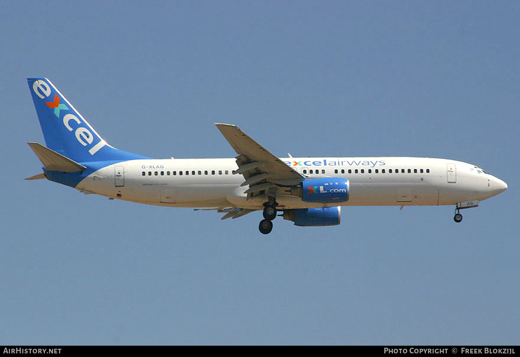 Aircraft Photo of G-XLAG | Boeing 737-86N | Excel Airways | AirHistory.net #327080