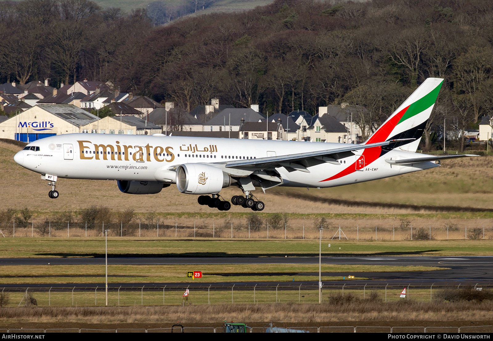 Aircraft Photo of A6-EWF | Boeing 777-21H/LR | Emirates | AirHistory.net #327086