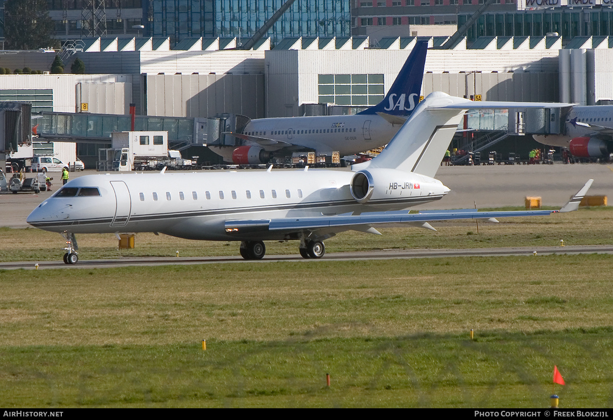 Aircraft Photo of HB-JRM | Bombardier Global 6000 (BD-700-1A10) | AirHistory.net #327106