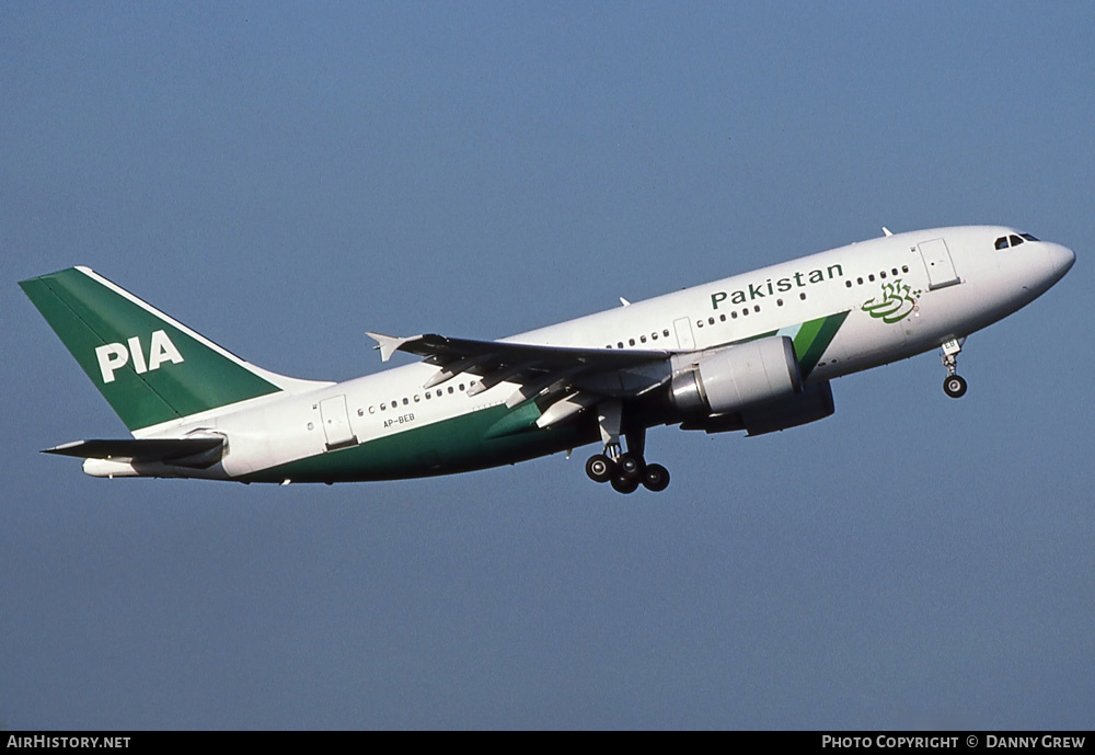 Aircraft Photo of AP-BEB | Airbus A310-308 | Pakistan International Airlines - PIA | AirHistory.net #327111