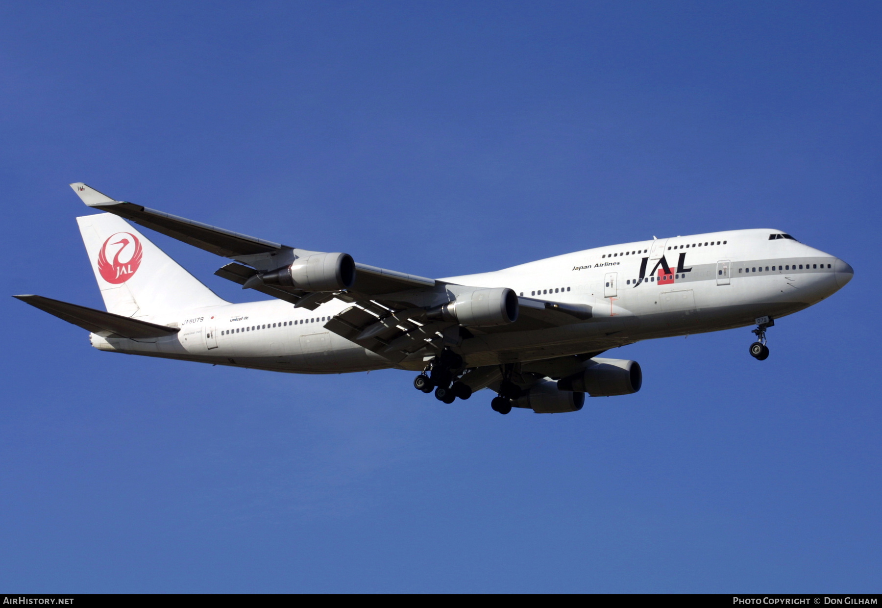 Aircraft Photo of JA8079 | Boeing 747-446 | Japan Airlines - JAL | AirHistory.net #327115