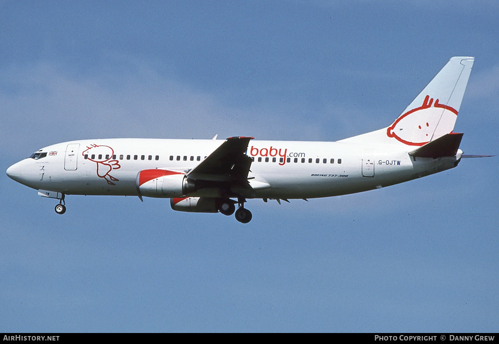 Aircraft Photo of G-OJTW | Boeing 737-36N | Bmibaby | AirHistory.net #327117