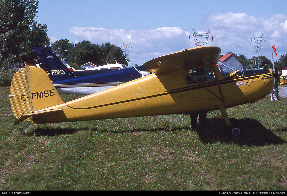 Aircraft Photo of C-FMSE | Cessna 120 | AirHistory.net #327120