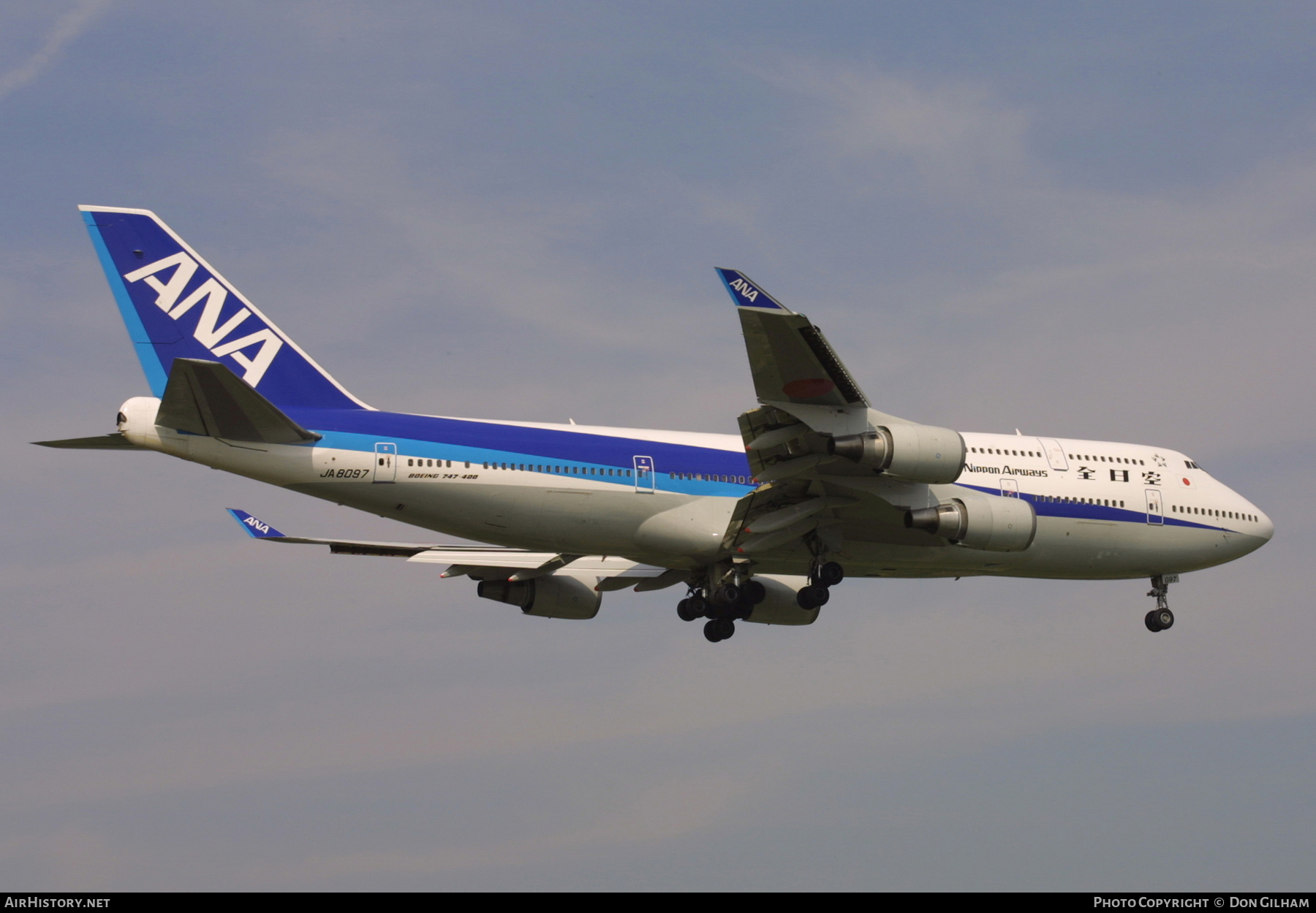 Aircraft Photo of JA8097 | Boeing 747-481 | All Nippon Airways - ANA | AirHistory.net #327122