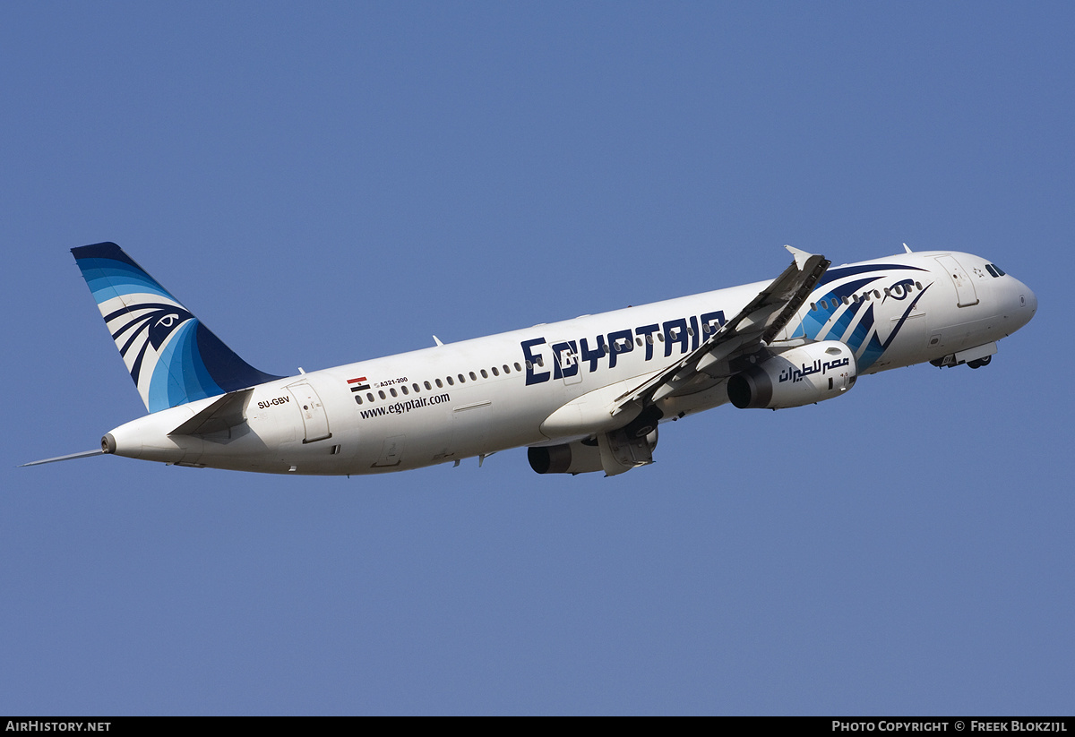Aircraft Photo of SU-GBV | Airbus A321-231 | EgyptAir | AirHistory.net #327135