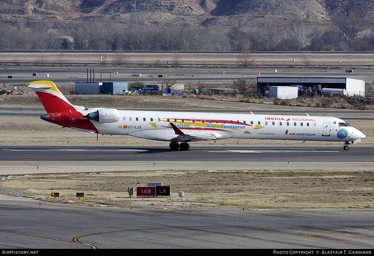 Aircraft Photo of EC-LJS | Bombardier CRJ-1000EE (CL-600-2E25) | Iberia Regional | AirHistory.net #327163