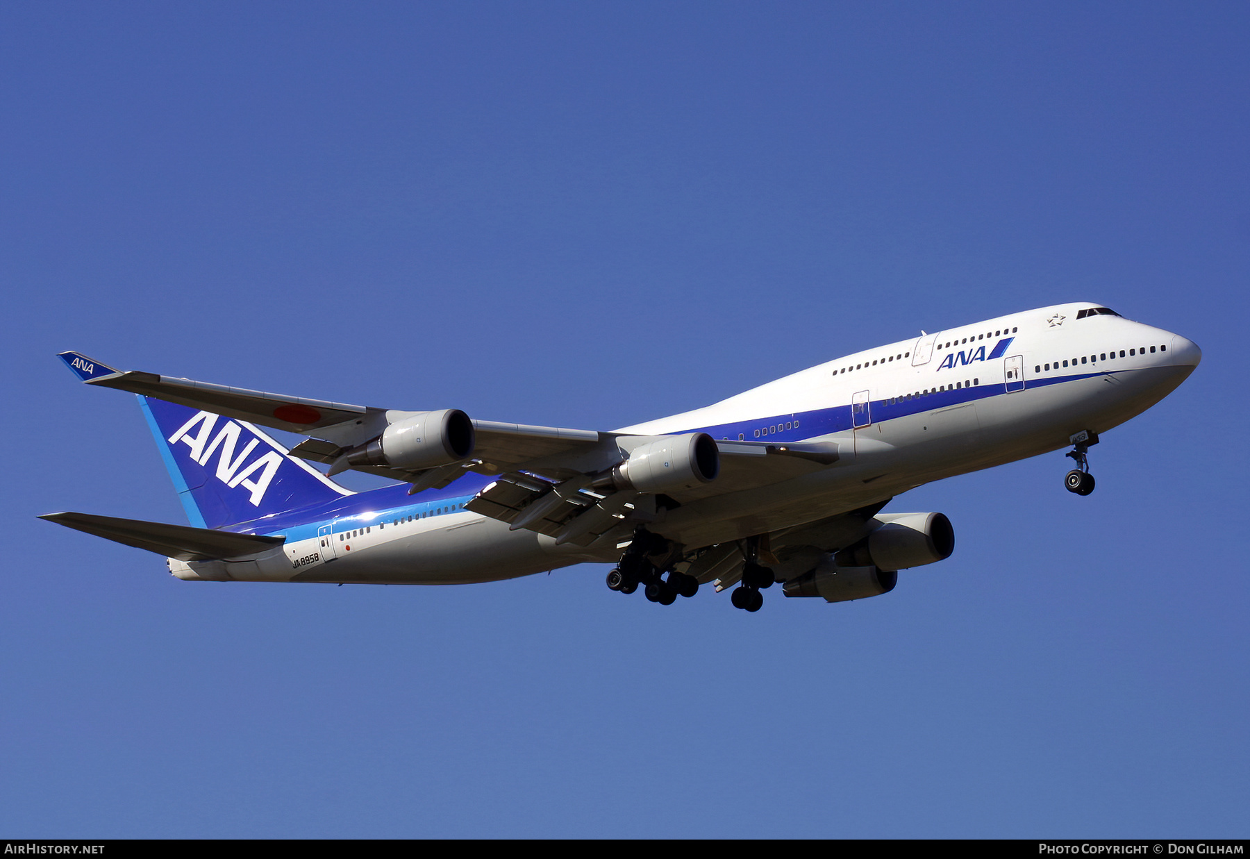 Aircraft Photo of JA8958 | Boeing 747-481 | All Nippon Airways - ANA | AirHistory.net #327166