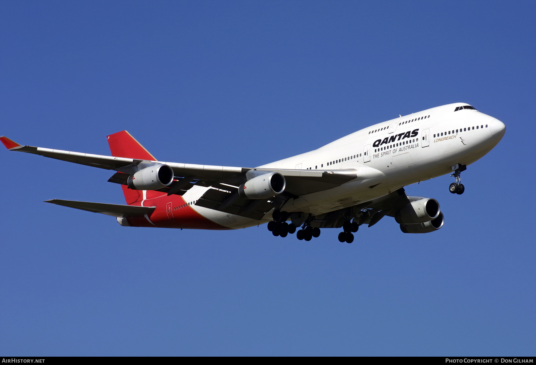Aircraft Photo of VH-OJP | Boeing 747-438 | Qantas | AirHistory.net #327170