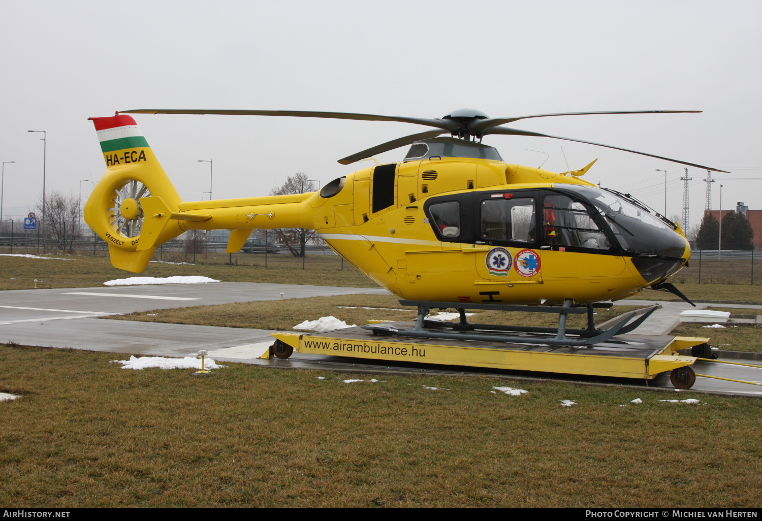Aircraft Photo of HA-ECA | Eurocopter EC-135T-2 | Hungarian Air Rescue | AirHistory.net #327172